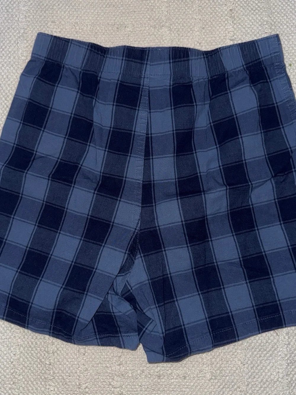 American Eagle Outfitters Blue Plaid Boxer Briefs